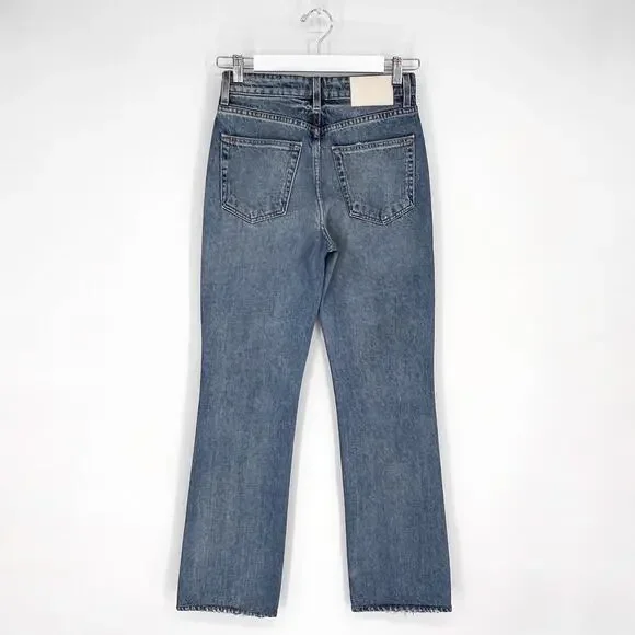 GRLFRND The Melanie Boot Cut Jeans Catalina Wash Women’s Size 24 High Rise